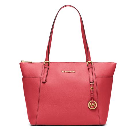 michael kors ring leather tote|Michael Kors saffiano leather tote.